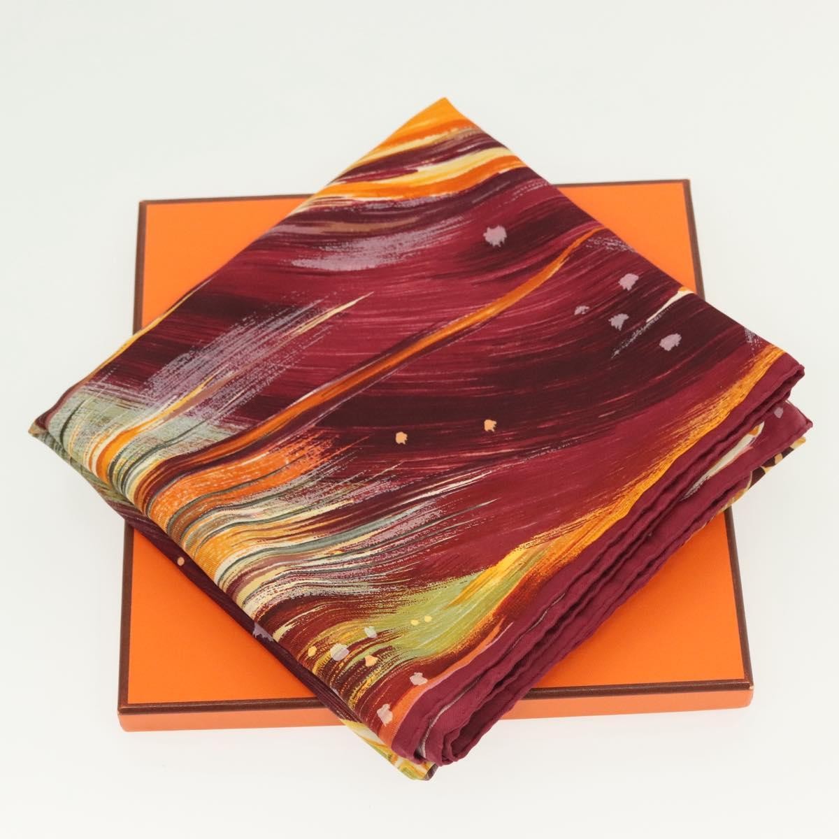 Hermes Carré 90 Silk multicolor, YELLOW, SILK, Scarve & shawl