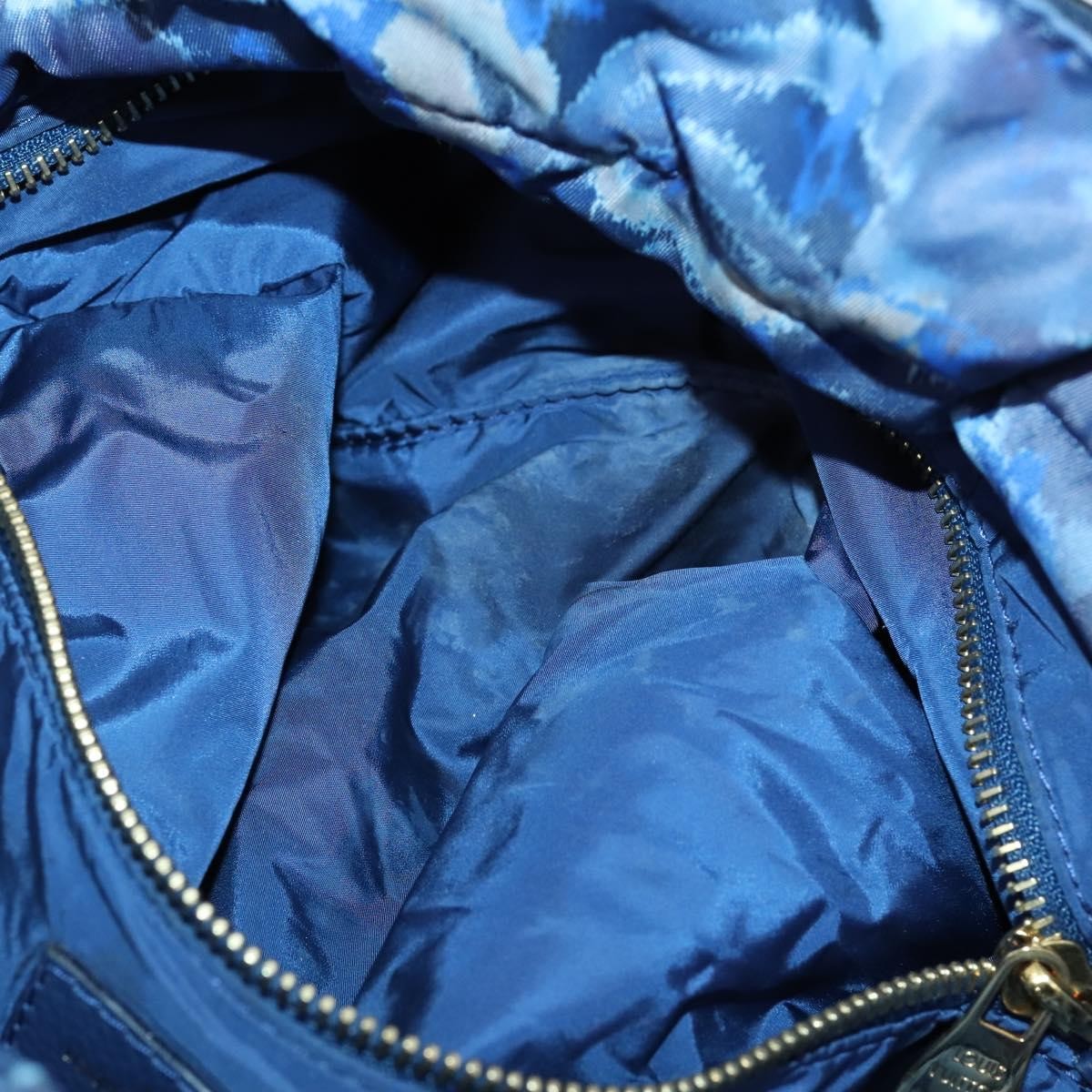 Louis Vuitton Noefull Handbag Ikat Nylon, BLUE, NYLON, Handbag