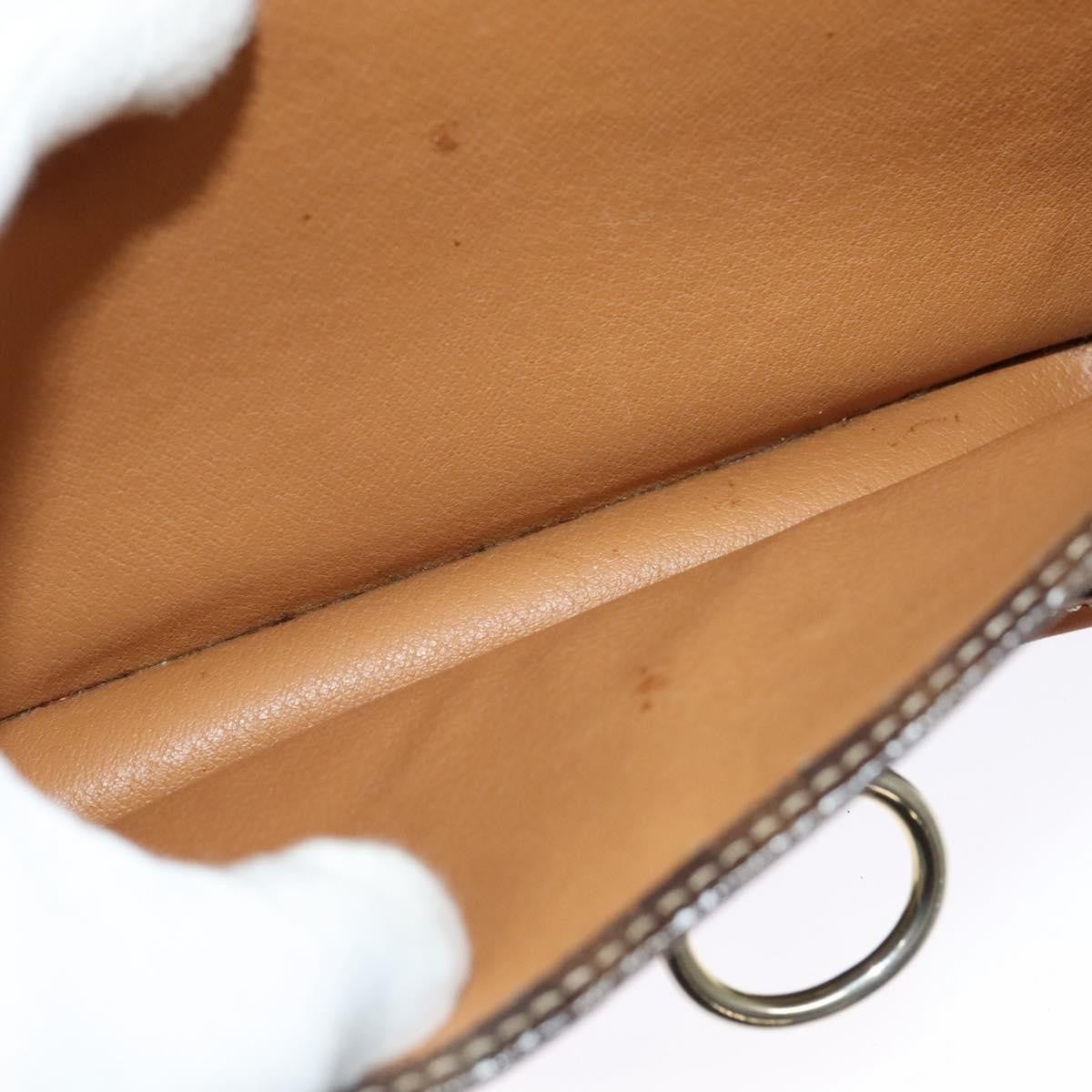 Celine Tricolor Trapeze Bag Leather, BROWN, CANVAS, Handbag