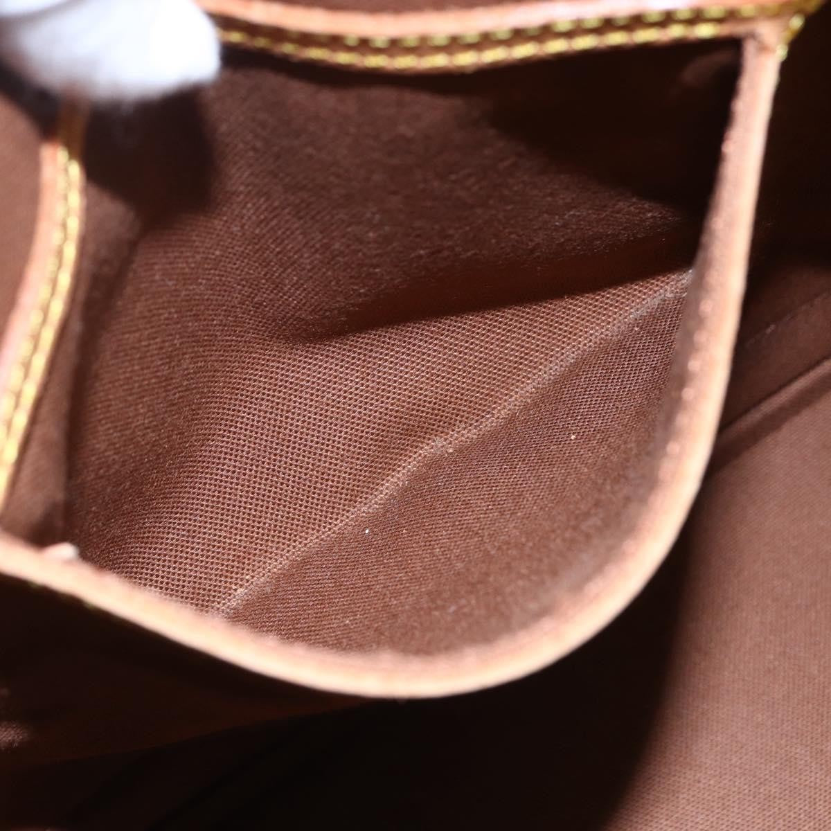 Louis Vuitton Alma Handbag Monogram Canvas, BROWN, CANVAS, Handbag