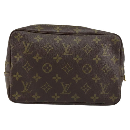 Louis Vuitton Trousse Toilette Monogram Canvas, BROWN, CANVAS, Clutche & pouche