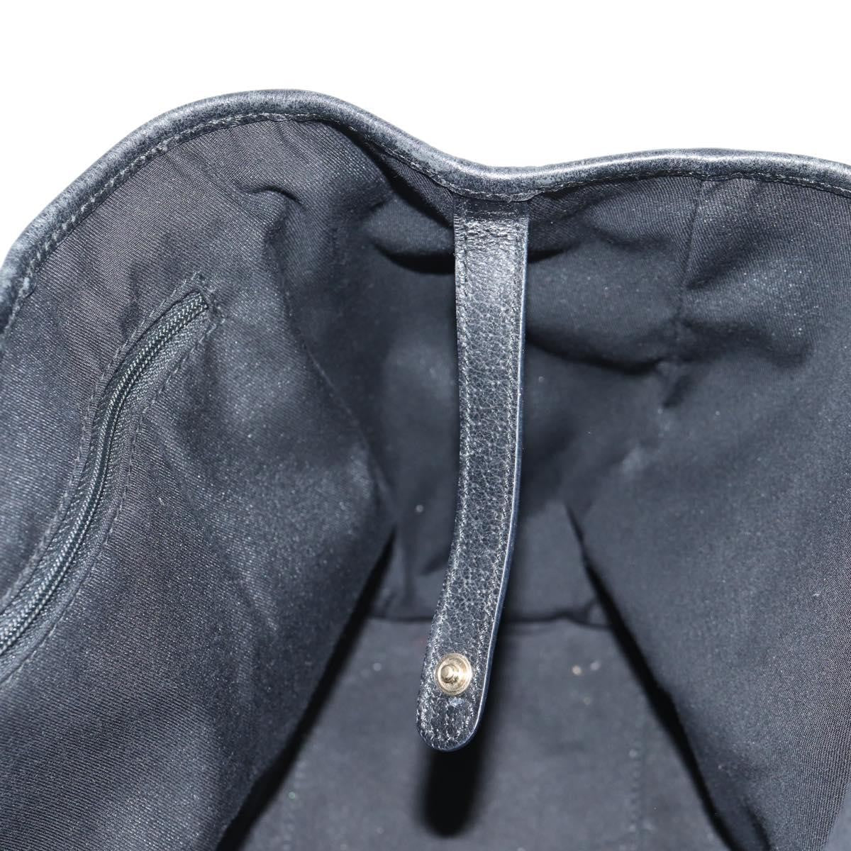 Gucci Princy Tote GG Coated Canvas, BLACK, CANVAS, Tote bag