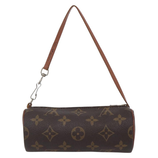 Louis Vuitton Papillon Pochette Monogram Canvas, BROWN, CANVAS, Clutche & pouche