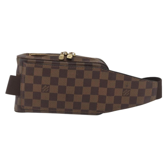 Louis Vuitton Geronimos Waist Bag Damier, BROWN, CANVAS, Shoulder bag