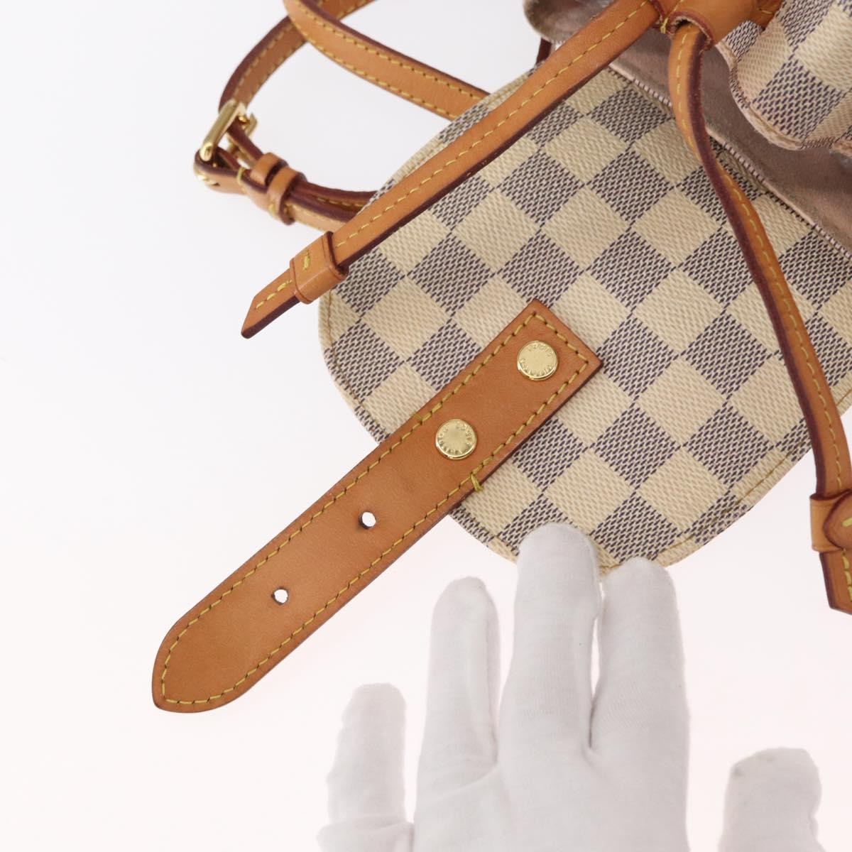 Louis Vuitton Sperone Backpack Damier, WHITE, CANVAS, Backpack