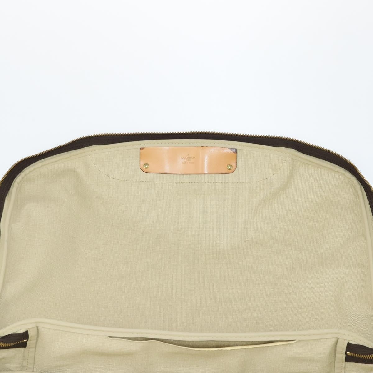 Louis Vuitton Alize Bag Monogram Canvas, BROWN, CANVAS, Travel bag