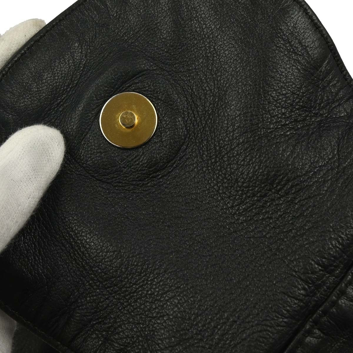 Loewe Anagram Backpack Leather, BLACK, LEATHER, Backpack