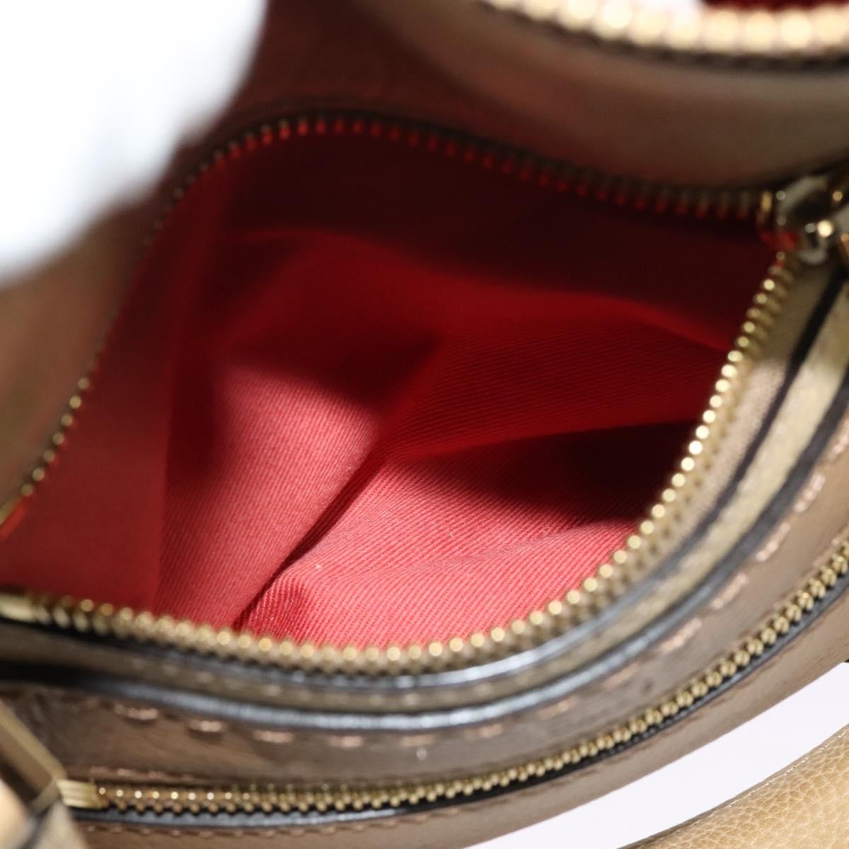 Chloe Angie Tote Leather, BROWN, LEATHER, Tote bag