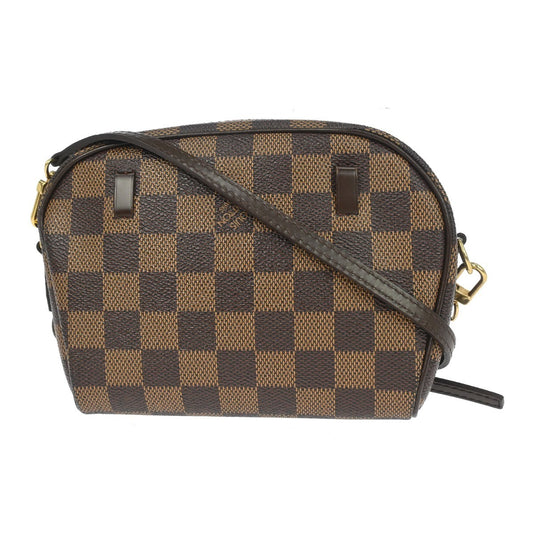Louis Vuitton Ipanema Pochette Damier, BROWN, CANVAS, Clutche & pouche