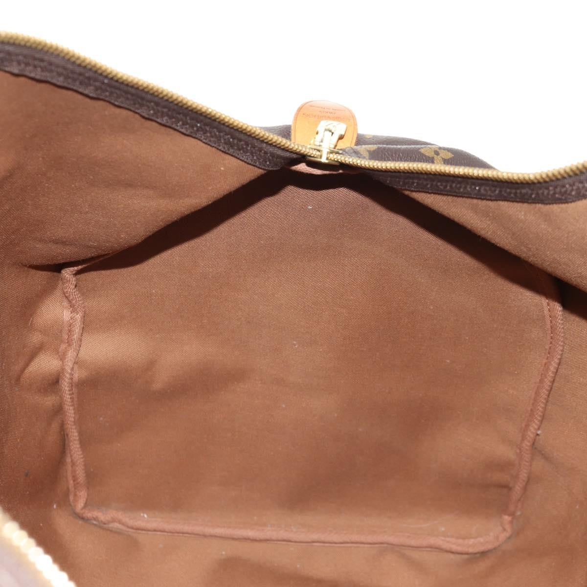 Louis Vuitton Keepall Bag Monogram Canvas, BROWN, CANVAS, Travel bag