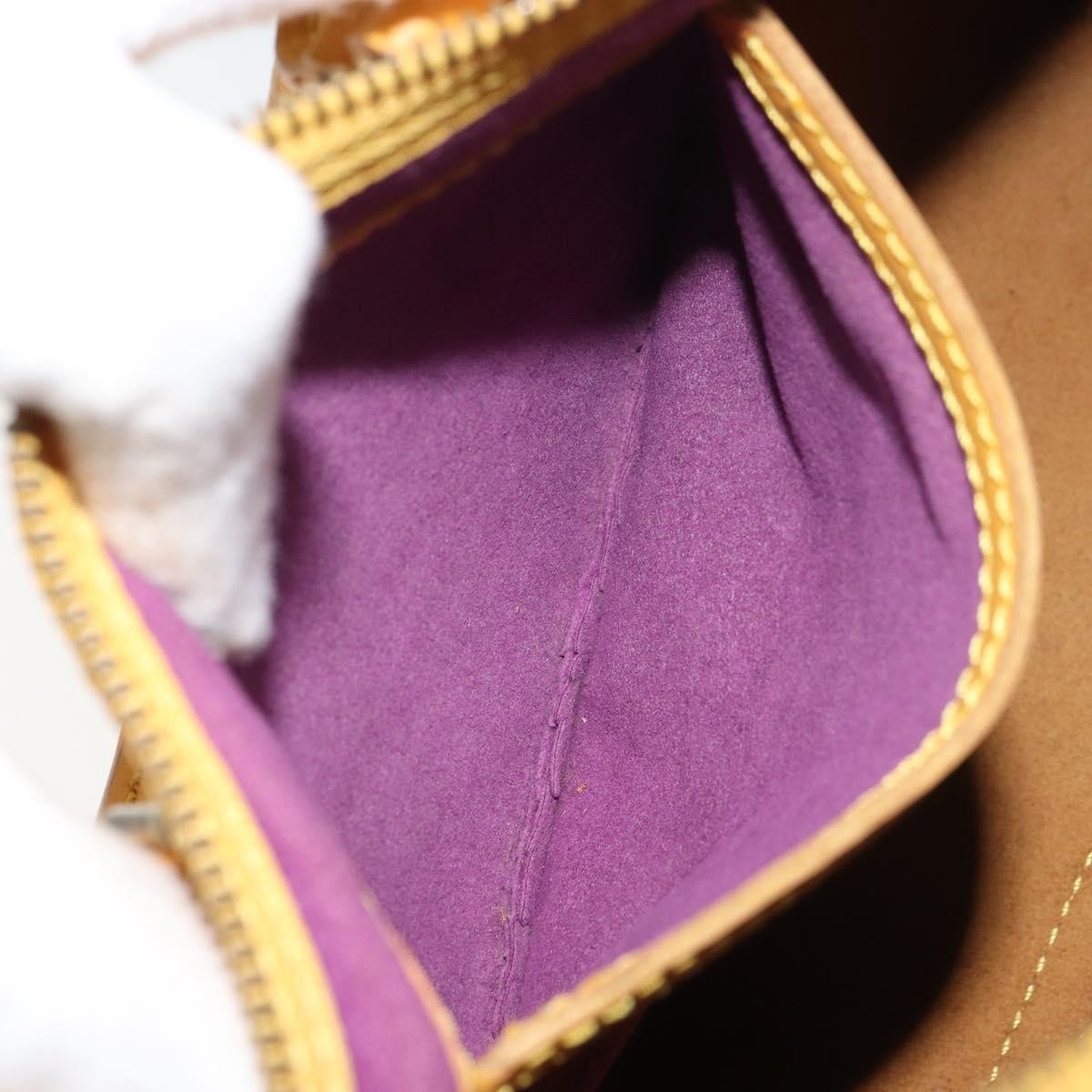 Louis Vuitton Speedy Handbag Epi Leather, YELLOW, LEATHER, Handbag