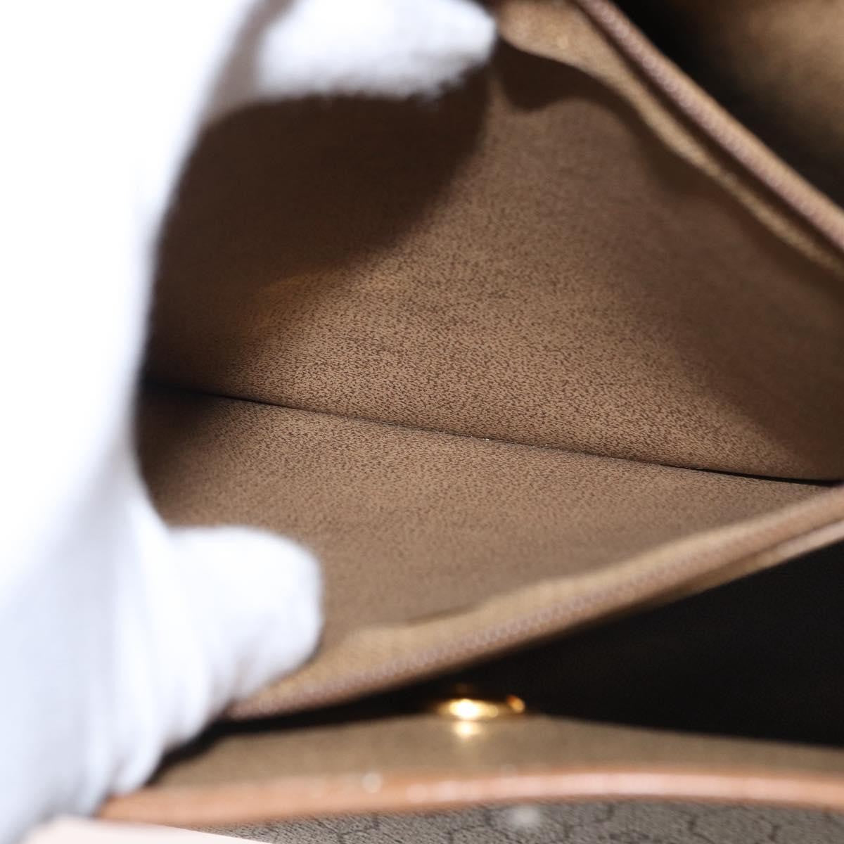 Christian Dior Vintage Honeycomb Handbag Canvas Leather, BEIGE, CANVAS, Handbag