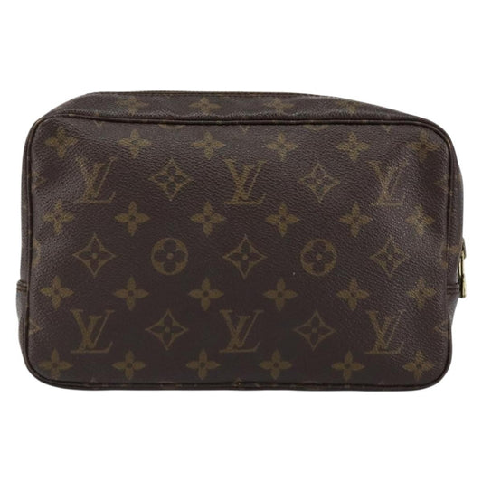 Louis Vuitton Trousse Toilette Monogram Canvas, BROWN, CANVAS, Clutche & pouche