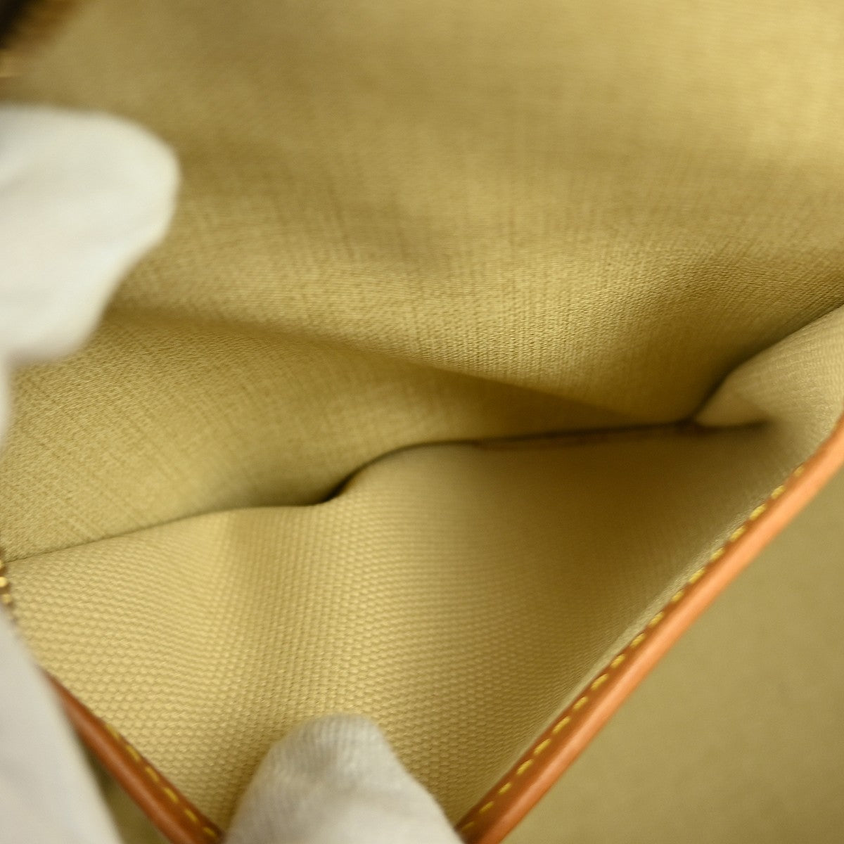 Louis Vuitton Deauville Handbag Monogram Canvas, BROWN, CANVAS, Handbag