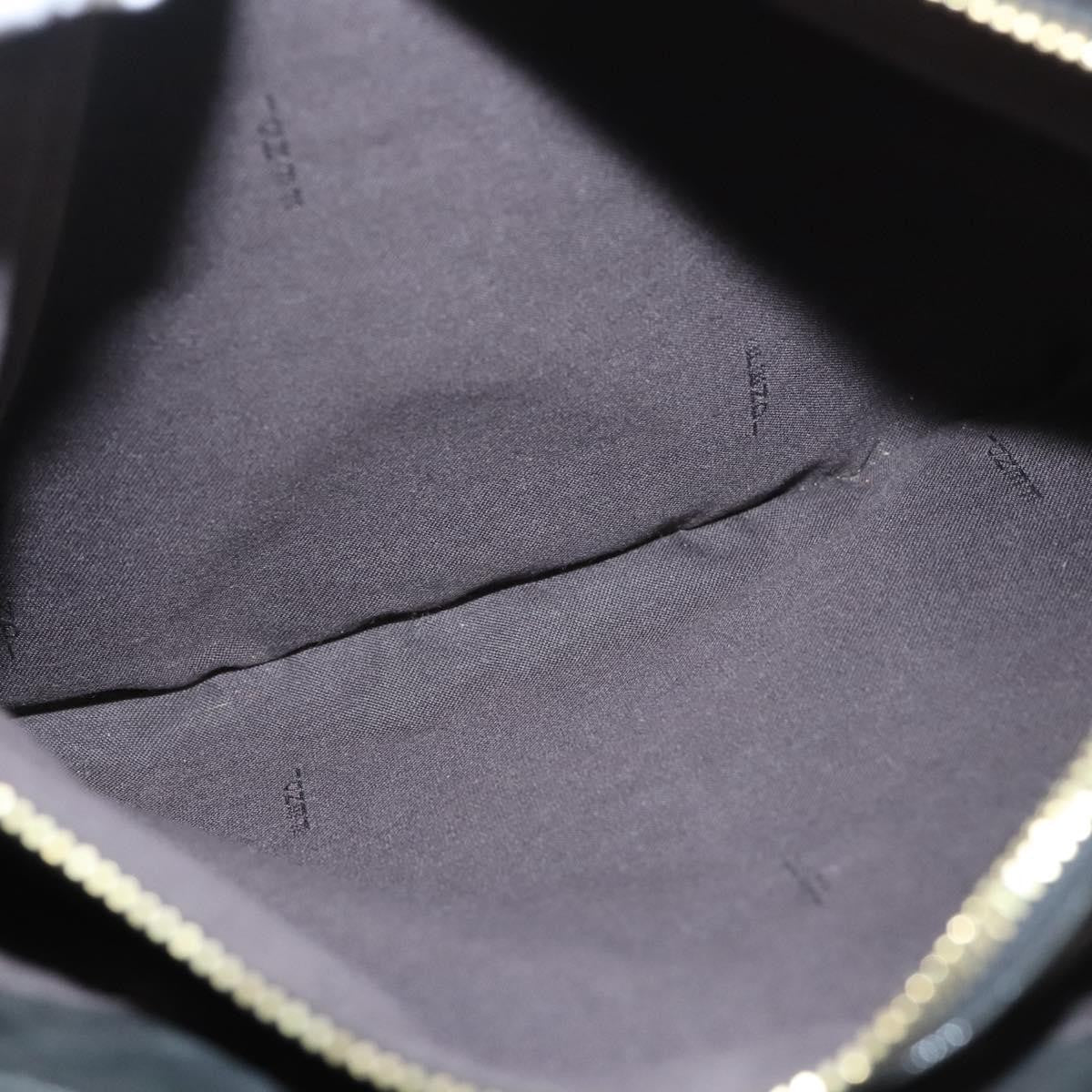 Fendi Vintage Convertible Tote Leather, BLACK, LEATHER, Tote bag