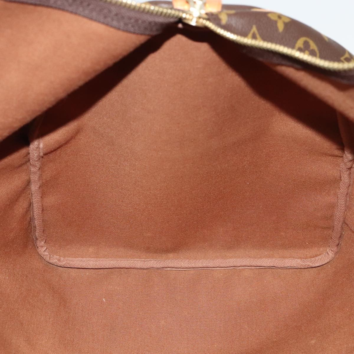 Louis Vuitton Keepall Bag Monogram Canvas, BROWN, CANVAS, Travel bag