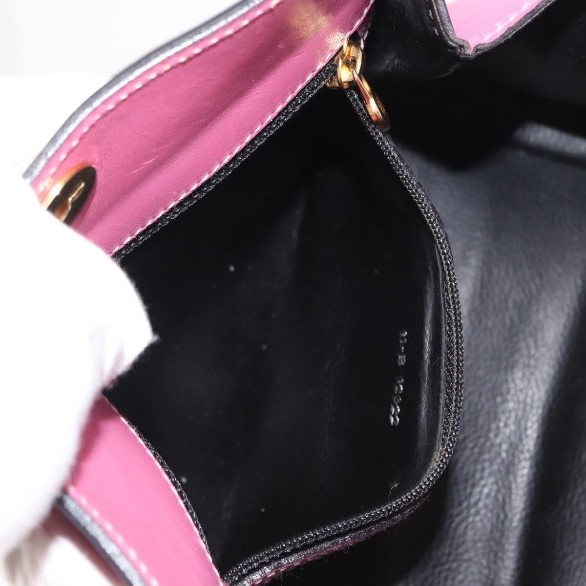 Fendi Vintage Top Handle Bag Leather, PINK, LEATHER, Handbag