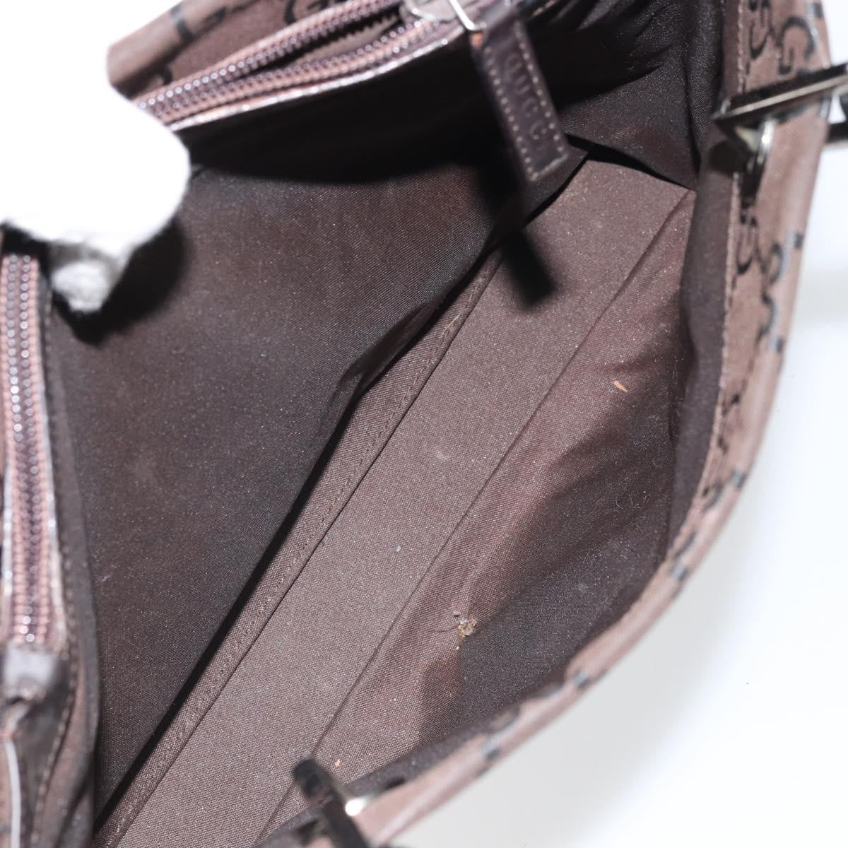 Gucci Bamboo tote bag Canvas, BROWN, CANVAS, Tote bag