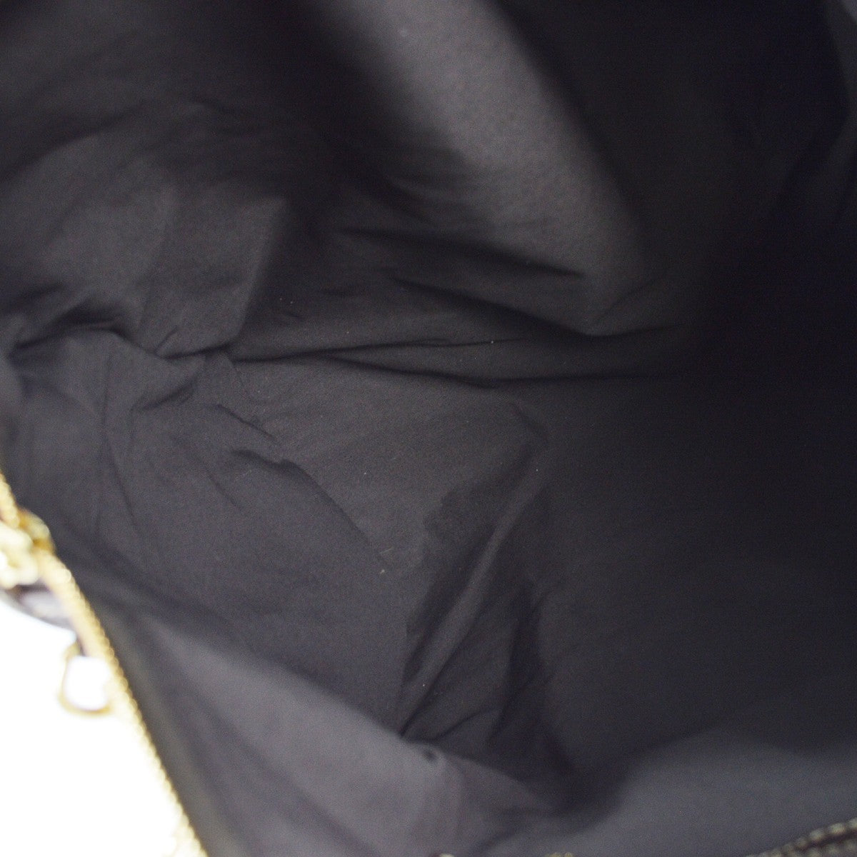 Louis Vuitton Keepall Bag Limited Edition Initiales Mini Lin, BROWN, CANVAS, Travel bag