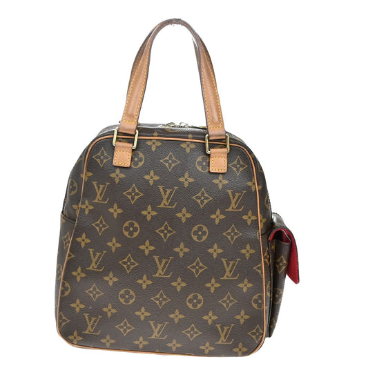 Louis Vuitton Excentri-Cite Handbag Monogram Canvas, BROWN, CANVAS, Handbag