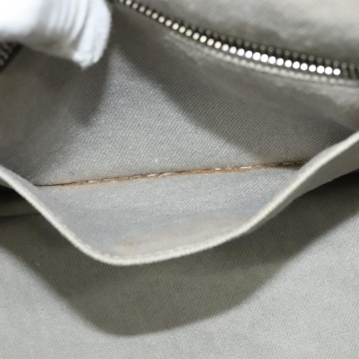 Prada Canapa Convertible Tote Rhinestone Embellished Denim, GRAY, CANVAS, Handbag