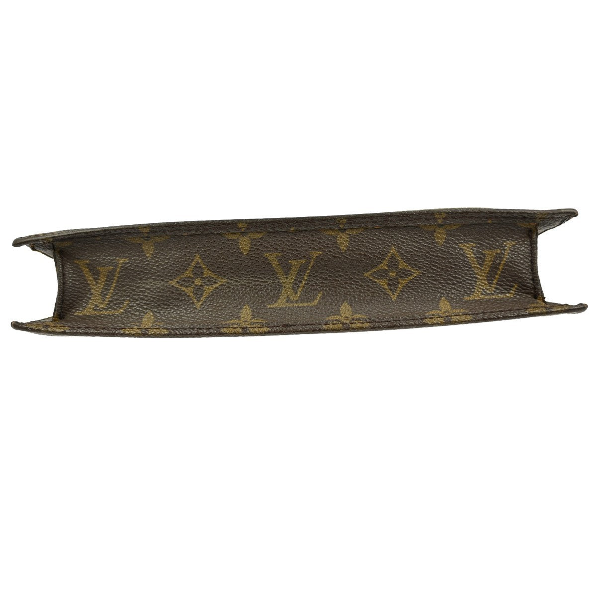 Louis Vuitton Pochette Rabat Monogram Canvas, BROWN, CANVAS, Clutche & pouche
