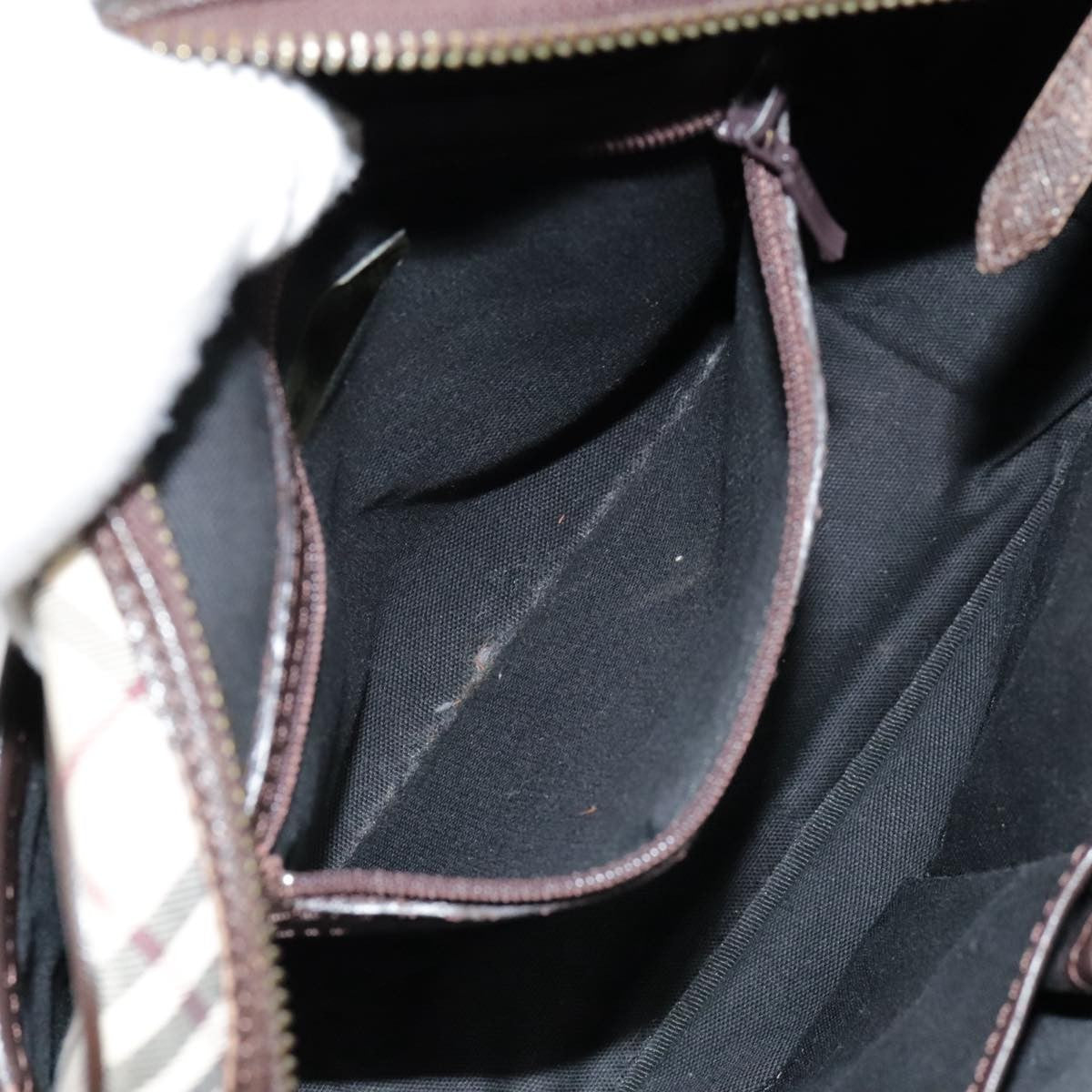 Burberry Camera Crossbody Bag Vintage Check Canvas, BEIGE, CANVAS, Shoulder bag