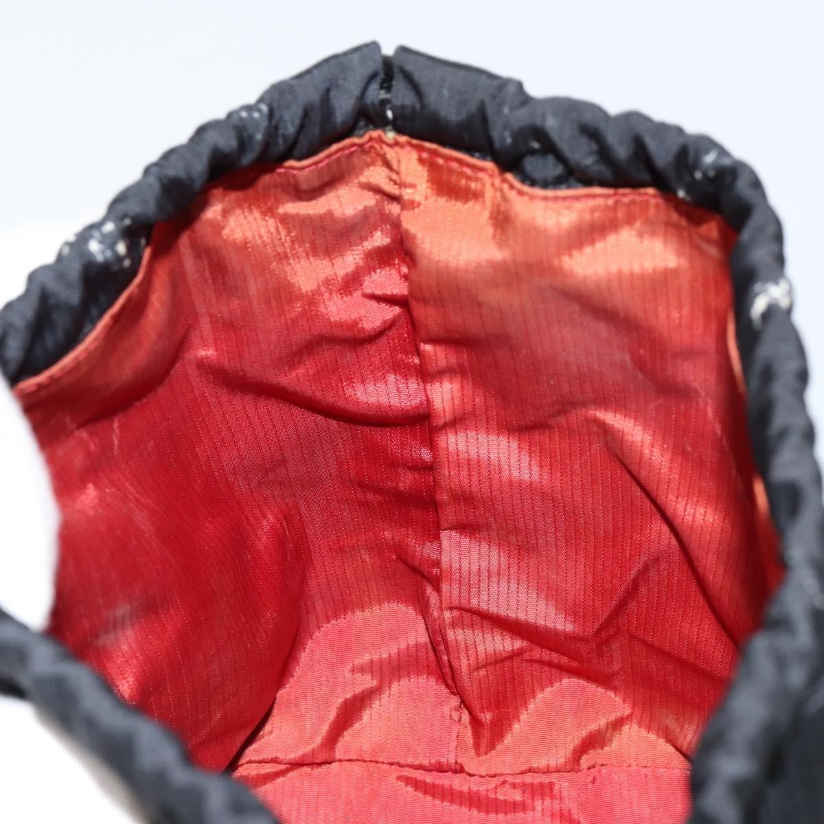 Chanel Travel line pouch Nylon, BLACK, NYLON, Clutche & pouche