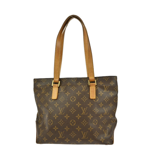 Louis Vuitton Cabas Piano Monogram Canvas, BROWN, CANVAS, Tote bag