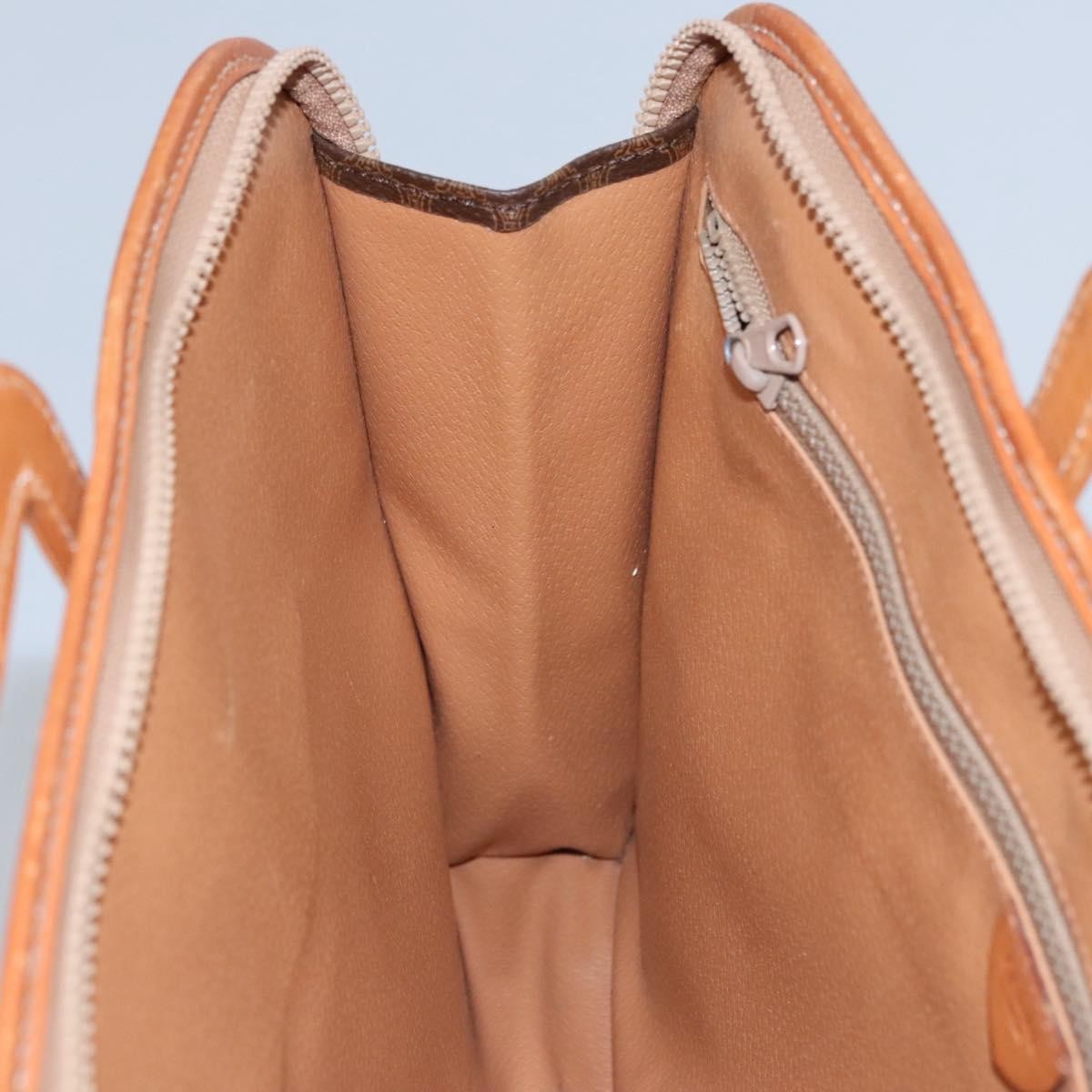 Celine Macadam Briefcase Canvas and leather, BROWN, CANVAS, Briefcase