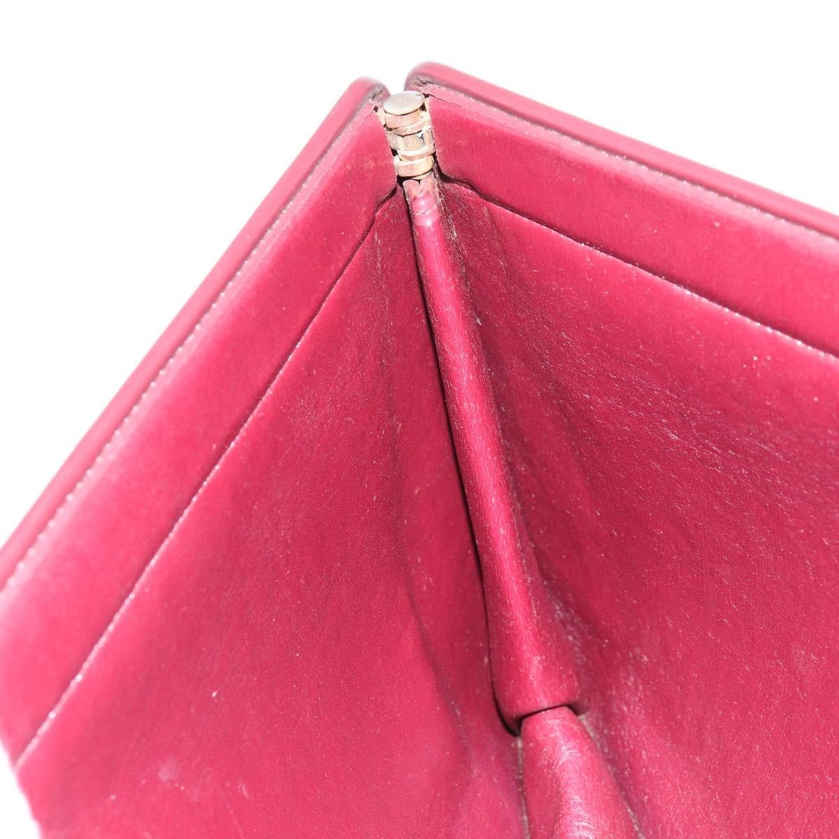 Christian Dior Vintage Trotter Pouch Diorissimo Canvas, RED, CANVAS, Clutche & pouche