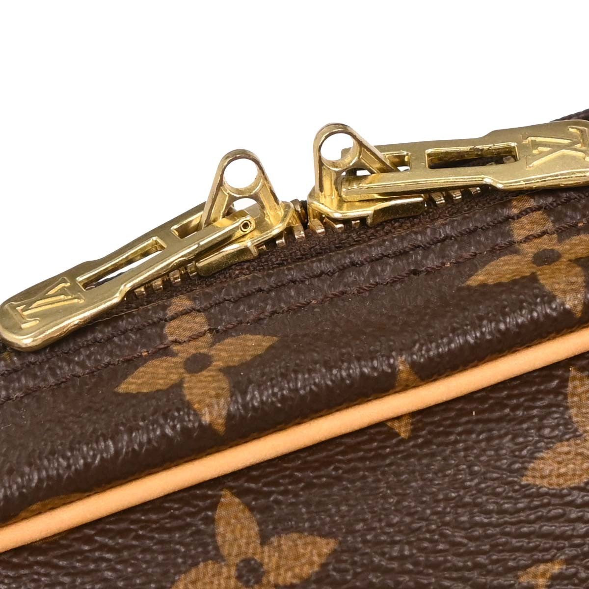 Louis Vuitton Porte-Documents Voyage Briefcase Monogram Canvas, BROWN, CANVAS, Briefcase