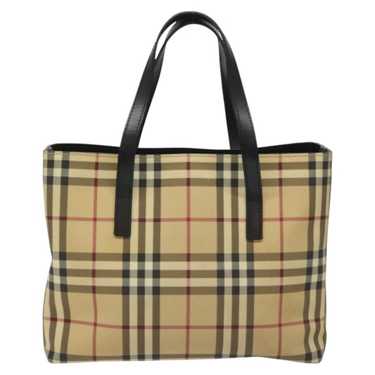 Burberry Nova Check Tote canvas check pattern, BEIGE, CANVAS, Tote bag