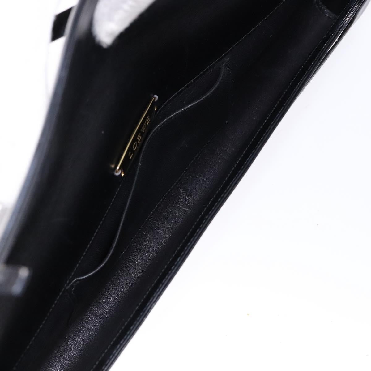 Loewe Vintage Shoulder Bag Leather, BLACK, LEATHER, Shoulder bag