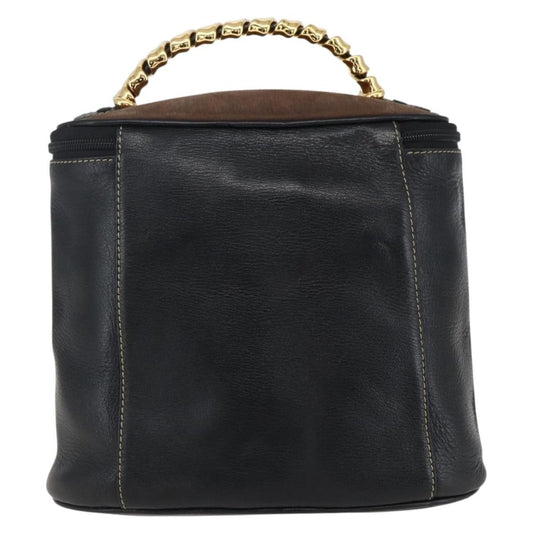 Loewe Vintage Velazquez Top Handle Bag Leather, BLACK, LEATHER, Handbag
