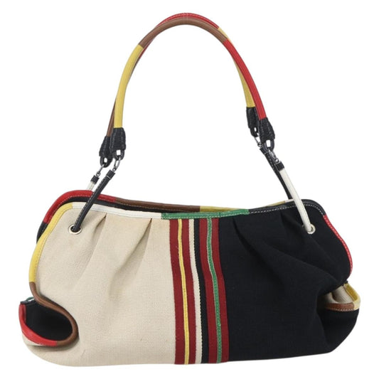 Bottega Veneta Vintage handbag Canvas, MULTICOLOUR, CANVAS, Handbag