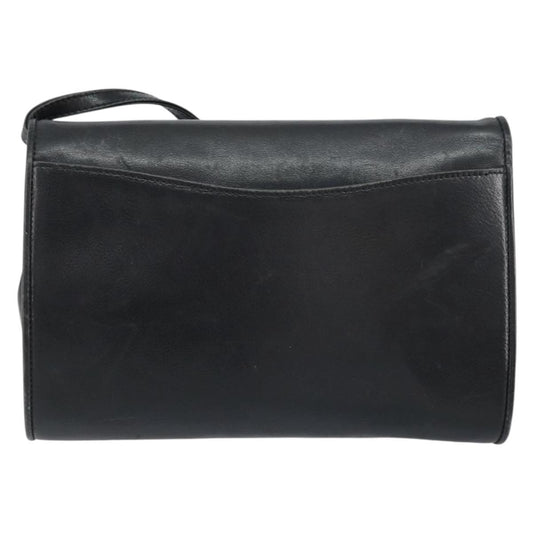 Gucci Vintage Shoulder Bag Leather, BLACK, LEATHER, Shoulder bag