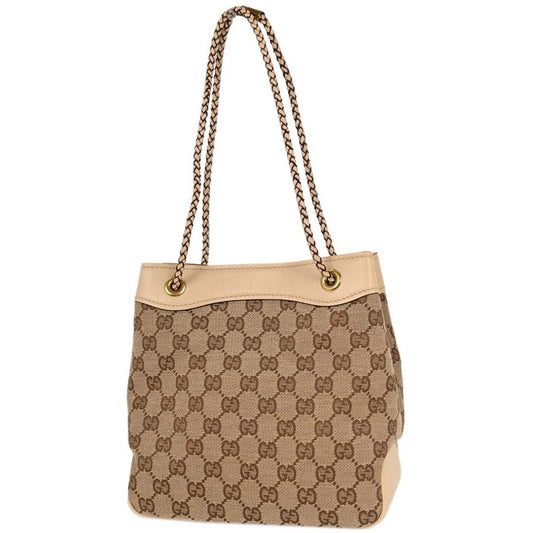 Gucci Vintage tote GG Canvas, BEIGE, CANVAS, Tote bag