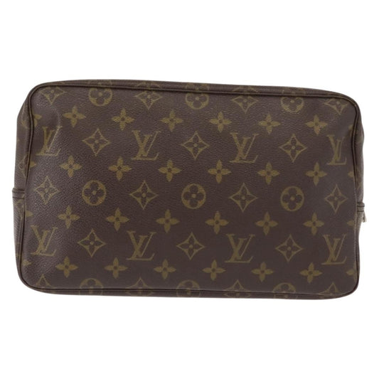 Louis Vuitton Trousse Toilette Monogram Canvas, BROWN, CANVAS, Clutche & pouche