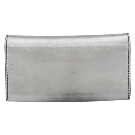 Christian Dior J'Adior Croisiere Chain Wallet Leather, SILVER, LEATHER, Clutche & pouche