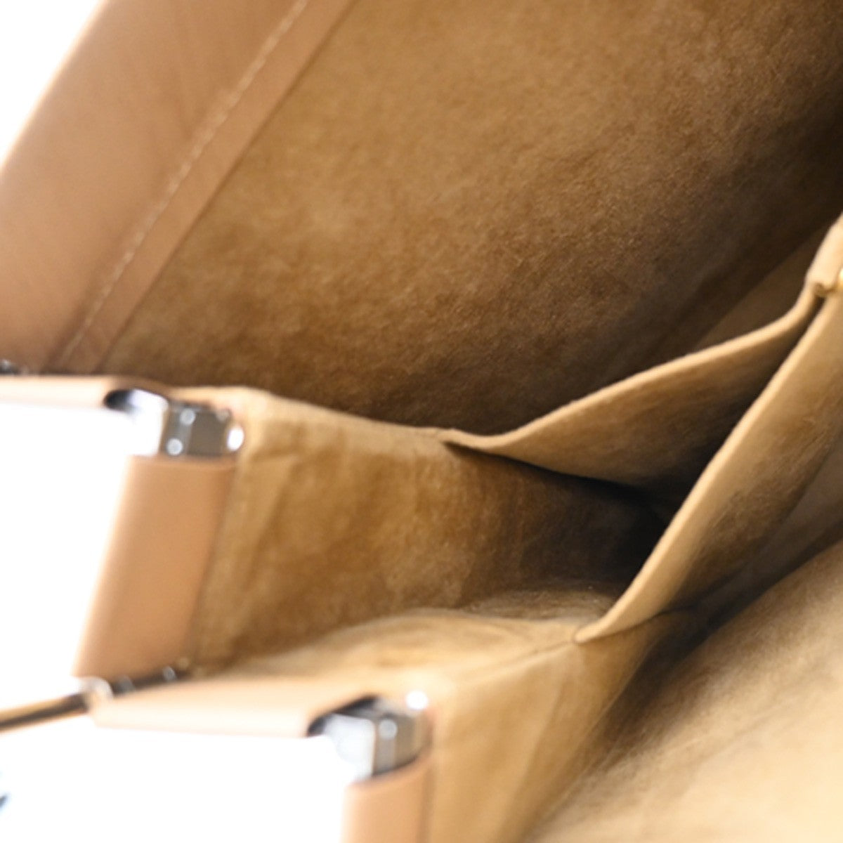 cartier Trinity Hand bag Leather, Beige, Leather, Handbag