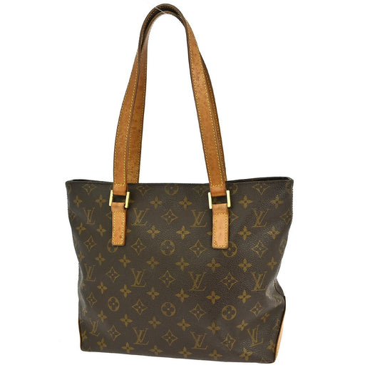 Louis Vuitton Cabas Piano Monogram Canvas, BROWN, CANVAS, Tote bag