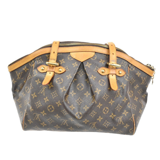 Louis Vuitton Tivoli Handbag Monogram Canvas, BROWN, CANVAS, Shoulder bag