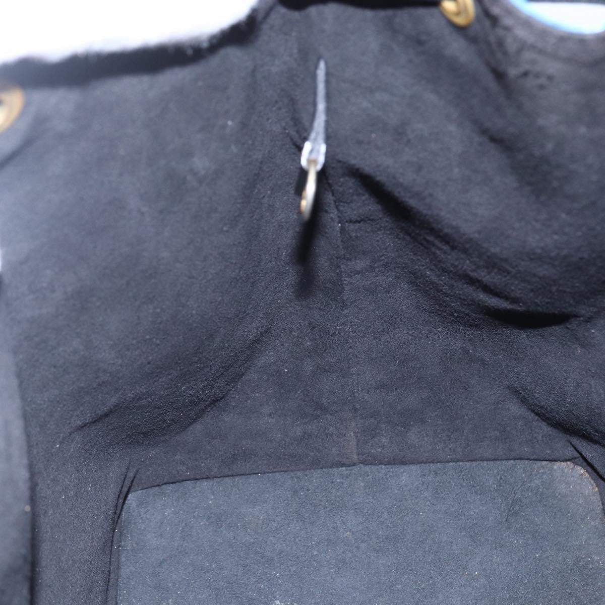 Louis Vuitton Petit Noe Handbag Two Tone Epi Leather, BLACK, LEATHER, Handbag