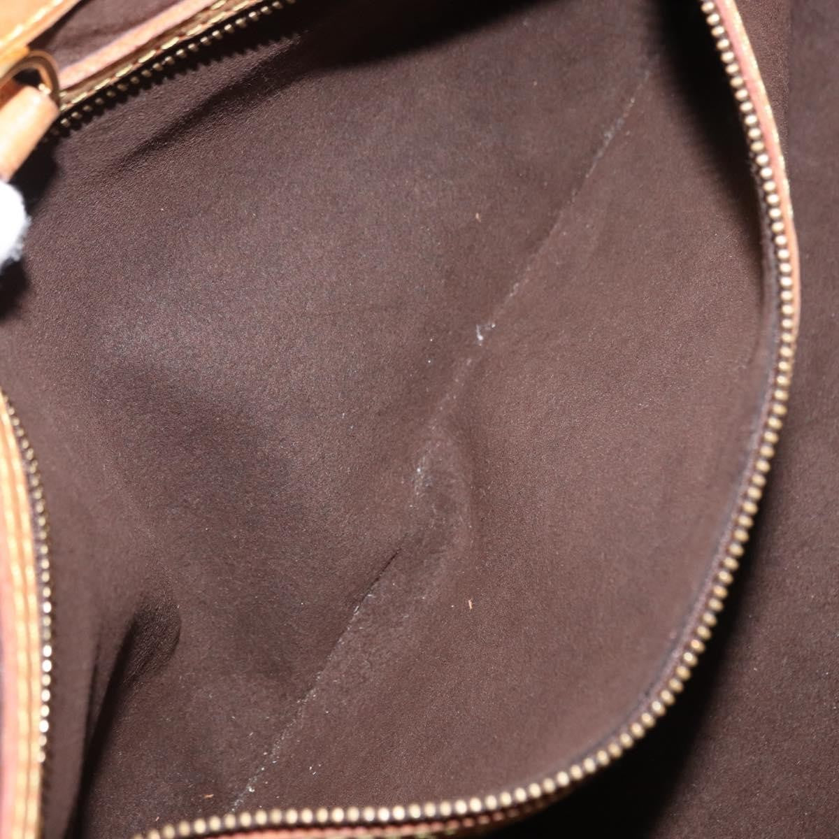 Louis Vuitton Wilshire Handbag Monogram Canvas, BROWN, CANVAS, Handbag