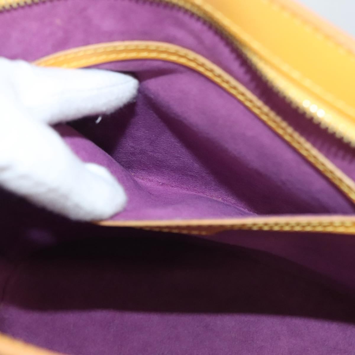 Louis Vuitton Saint Jacques Handbag Epi Leather, YELLOW, LEATHER, Handbag