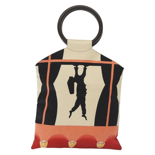 Bvlgari Handbag Canvas, BEIGE, CANVAS, Handbag