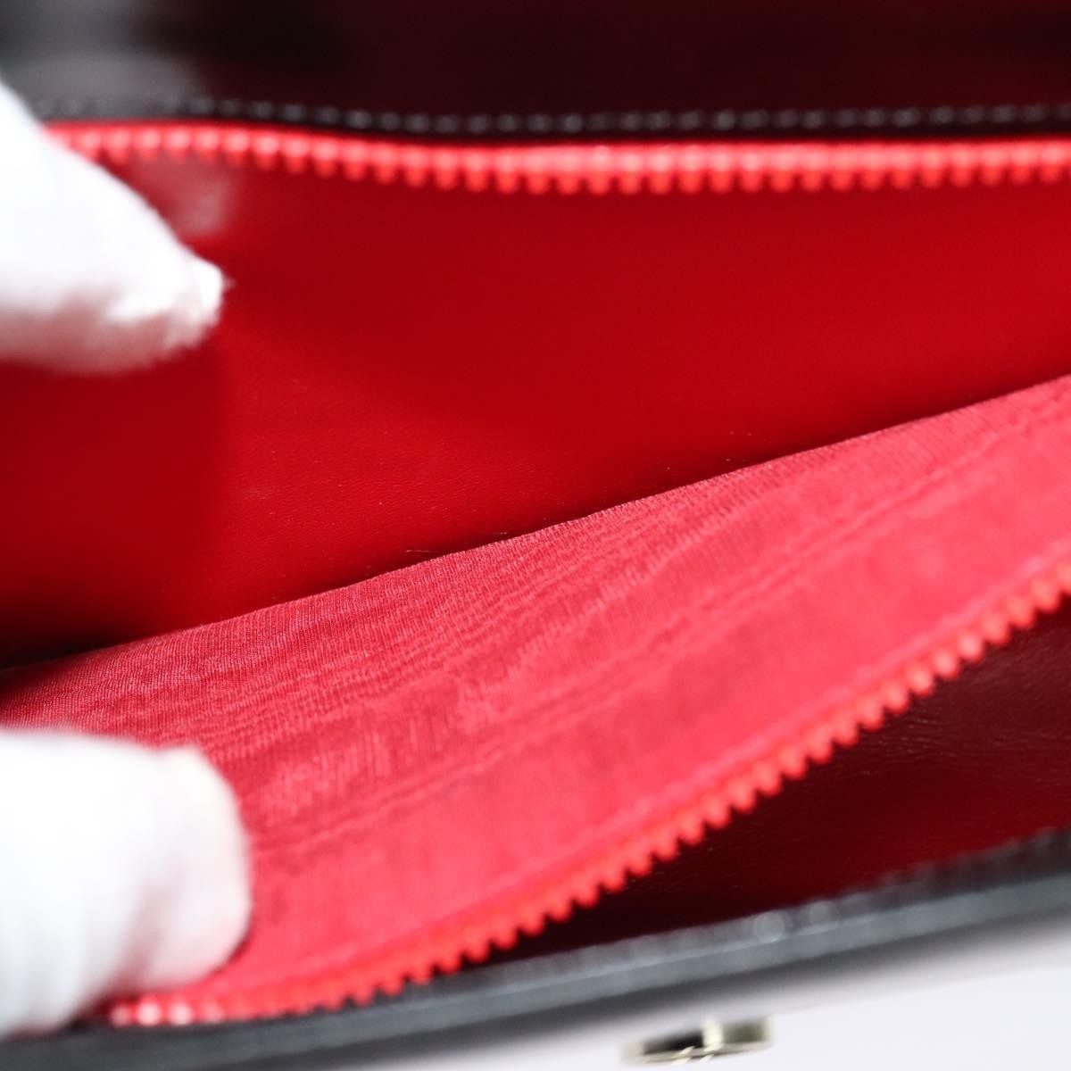 Celine Shoulder Bag Leather, BLACK, LEATHER, Shoulder bag