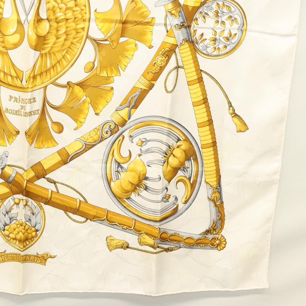 Hermes Carré 90 Silk multicolor, WHITE, SILK, Scarve & shawl