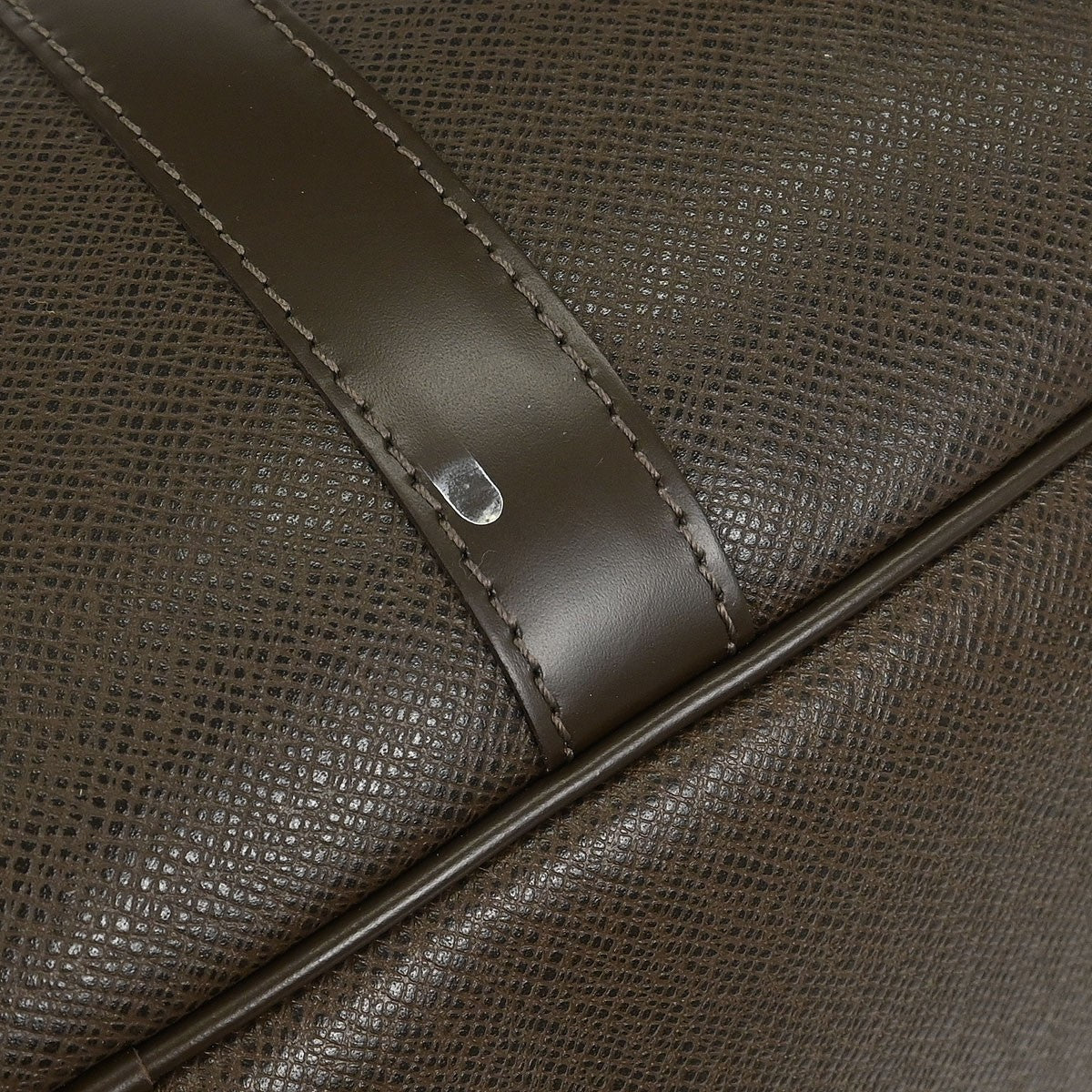 Louis Vuitton Kendall Handbag Taiga Leather, BROWN, LEATHER, Travel bag